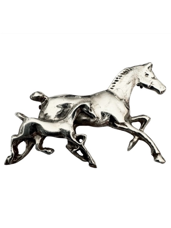 Jewelry - Sterling Silver Horse Brooch